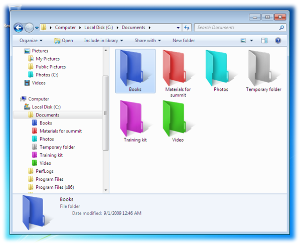 delphi download organizer change folder